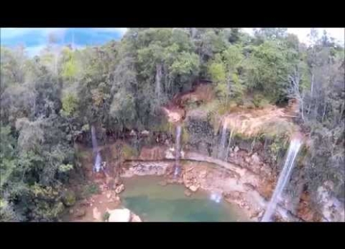 Balneario Salto Alto Bayaguana desde arriba